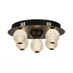 Searchlight Ceiling Lamp Asteroid LED 21W, 20923BK