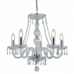 Searchlight chandelier Hale 5xE14x60W, 215-5