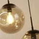 Searchlight piekaramā lampa Punch 5xE27x60W, 22123-5BK