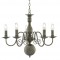 Searchlight Pendant Lamp Greythorne 5xE14x60W, 2265-5GY