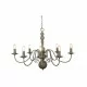Searchlight Pendant Lamp Greythorne 8xE14x60W, 2268-8GY Searchlight Pendant Lamp Greythorne 8xE14x60W, 2268-8GY