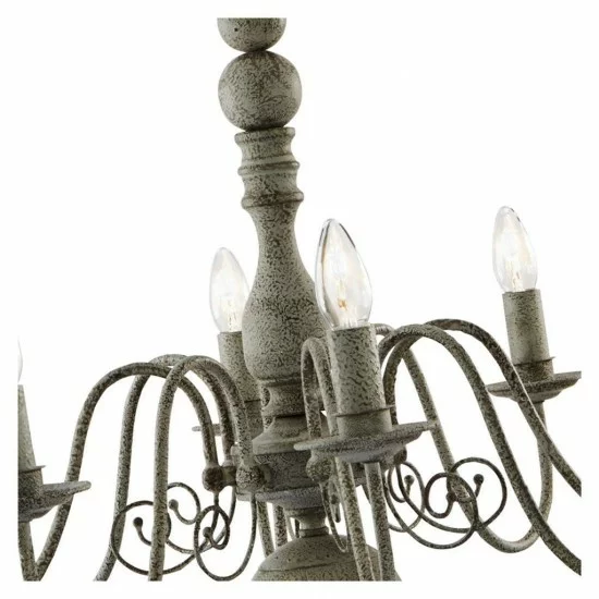 Searchlight Pendant Lamp Greythorne 8xE14x60W, 2268-8GY Searchlight Pendant Lamp Greythorne 8xE14x60W, 2268-8GY