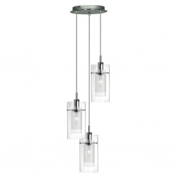 Searchlight pendant lamp Duo 3x60WxE14, 2300-3