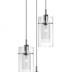 Searchlight pendant lamp Duo 3x60WxE14, 2300-3