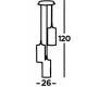 Searchlight piekaramais gaismeklis Duo 3x60WxE14, 2300-3 Searchlight piekaramais gaismeklis Duo 3x60WxE14, 2300-3