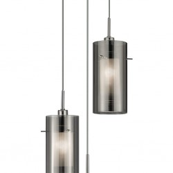 Searchlight pendant lamp Duo 3x60WxE14, 2300-3SM