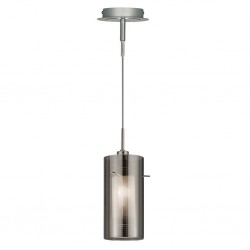 Searchlight pendant lamp Duo, 1x60WxE14, 2301SM