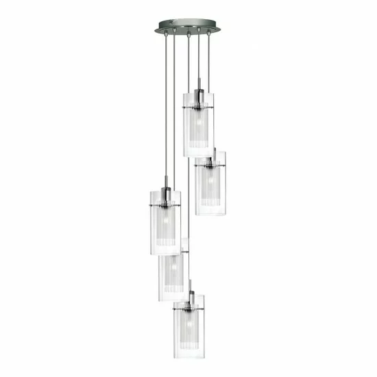 Searchlight Pendelleuchte Duo 5x60WxE14, 2305-5 Searchlight Pendelleuchte Duo 5x60WxE14, 2305-5