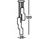 Searchlight Pendelleuchte Duo 5x60WxE14, 2305-5 Searchlight Pendelleuchte Duo 5x60WxE14, 2305-5