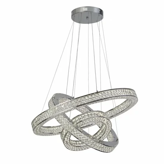Searchlight Pendelleuchte Bands LED 90W, 3080lm, 23132-3CC Searchlight Pendelleuchte Bands LED 90W, 3080lm, 23132-3CC