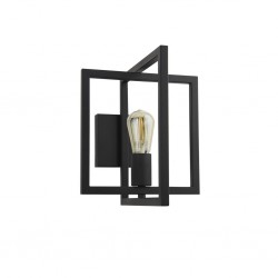 Searchlight wall lamp Plaza 1xE27x60W, 23203-1BK