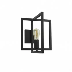 Searchlight wall lamp Plaza 1xE27x60W, 23203-1BK