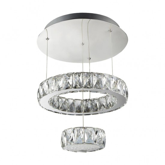 Searchlight Ceiling Lamp Clover LED 2x33W, 1493lm, 2328CC