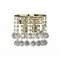Searchlight wall lamp Hanna, 2xG9x33W, 2402-2GO