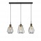 Searchlight Pendant Lamp Melbourne 3xE27x60W, 24053-3BK