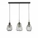 Searchlight piekaramā lampa Melbourne 3xE27x60W, 24053-3BK Searchlight piekaramā lampa Melbourne 3xE27x60W, 24053-3BK