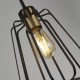 Searchlight Pendant Lamp Melbourne 3xE27x60W, 24053-3BK