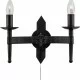 Searchlight sienas gaismeklis Cartwheel 2xE14x60W 2422-2BK Searchlight sienas gaismeklis Cartwheel 2xE14x60W 2422-2BK