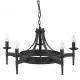 Searchlight подвесной светильник Cartwheel 5xE14x60W, 2425-5BK Searchlight подвесной светильник Cartwheel 5xE14x60W, 2425-5BK