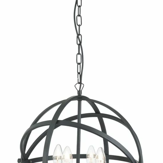 Searchlight Pendant Lamp Orbit 4xE14x60W, 2474-4BK Searchlight Pendant Lamp Orbit 4xE14x60W, 2474-4BK