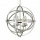 Searchlight Pendant Lamp Orbit 4xE14x60W, 2474-4SS Searchlight Pendant Lamp Orbit 4xE14x60W, 2474-4SS