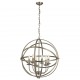 Searchlight Pendant Lamp Orbit 6xE14x60W, 2476-6AB