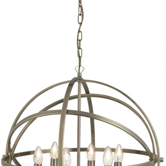 Searchlight Pendant Lamp Orbit 6xE14x60W, 2476-6AB