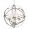 Searchlight Pendant Lamp Orbit 6xE14x60W, 2476-6SS