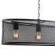 Searchlight pendant lamp Fishnet, 4x60WxE27, 2484-4BK