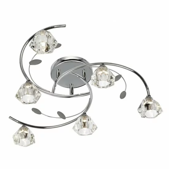 Searchlight ПОТОЛОЧНЫЙ СВЕТИЛЬНИК Sierra 6xG9x33W, 2636-6CC Searchlight ПОТОЛОЧНЫЙ СВЕТИЛЬНИК Sierra 6xG9x33W, 2636-6CC