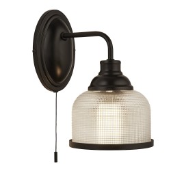 Searchlight wall light Highworth 2671-1BK