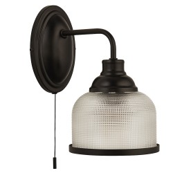 Searchlight wall light Highworth 2671-1BK