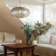 Searchlight pendant lamp Fretwork, 1x60WxE27, 2672SS Searchlight pendant lamp Fretwork, 1x60WxE27, 2672SS