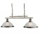 Searchlight Pendant Lamp Bistro 2xE27x60W, 2682-2AB