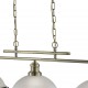 Searchlight Pendant Lamp Bistro 3xE27x60W, 2683-3SS