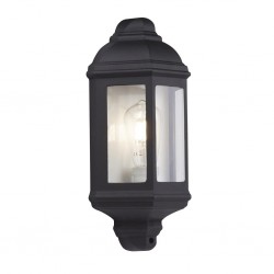 Searchlight outdoor wall light Maine, 1x,60WxE27, IP44, 280BK