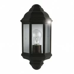Searchlight outdoor wall light Maine, 1x,60WxE27, IP44, 280BK