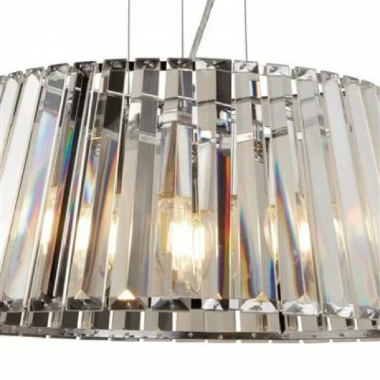 Searchlight piekaramais gaismeklis Tiara 5xE14x60W, 2895-5CC Searchlight piekaramais gaismeklis Tiara 5xE14x60W, 2895-5CC