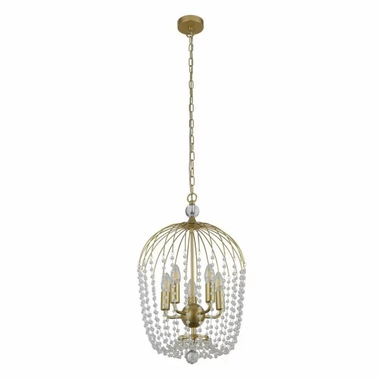 Searchlight Pendant Lamp Shower 5xE14x60W, 30216-5GO Searchlight Pendant Lamp Shower 5xE14x60W, 30216-5GO