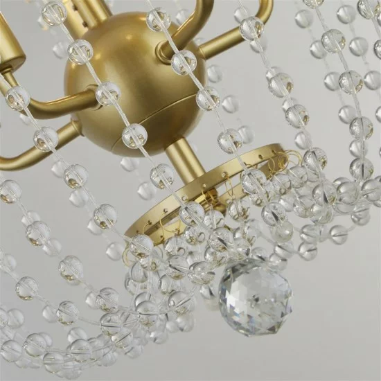 Searchlight Pendant Lamp Shower 5xE14x60W, 30216-5GO Searchlight Pendant Lamp Shower 5xE14x60W, 30216-5GO