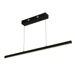 Searchlight pendant lamp Layla, LED, 30228BK