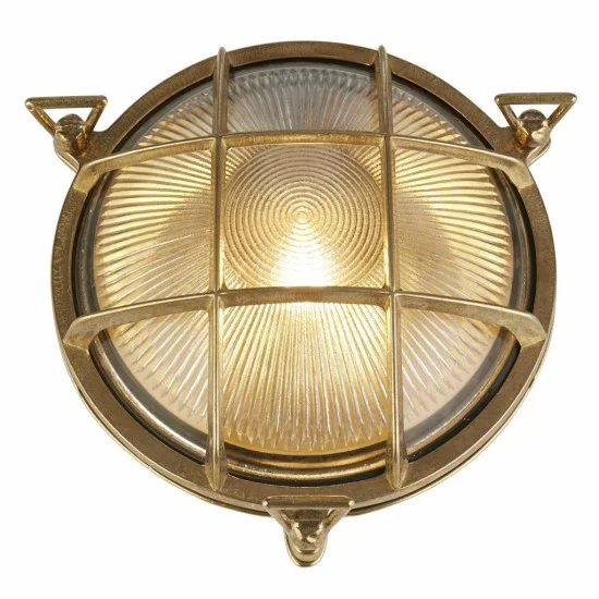Searchlight Außen-Wandleuchte Bulkhead, 1x60WxE27, IP64, 20361PB