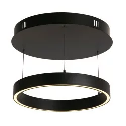 Searchlight pendant lamp Layla, LED, 30410BK