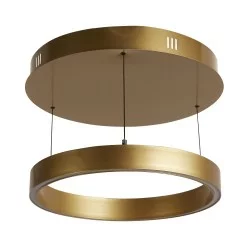 Searchlight pendant lamp Layla, LED, 30410GO