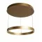 Searchlight pendant lamp Layla, LED, 30411GO
