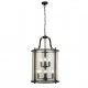 Searchlight Pendant Lamp Lantern 8x60WxE14, 3068-8BK