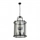 Searchlight Pendelleuchte Lantern 8x60WxE14, 3068-8BK