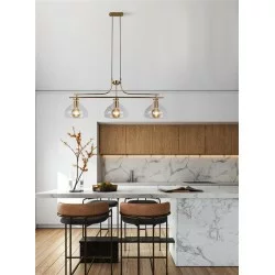 Searchlight Pendant Lamp Margarita 3xE27x60W, 31031-3PB