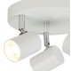 Searchlight Deckenlampe Rollo LED 3x11.5W, 3173WH