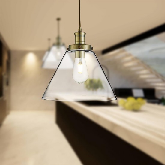 Searchlight Pendant Lamp Pyramid 1xE27x60W, 3228AB